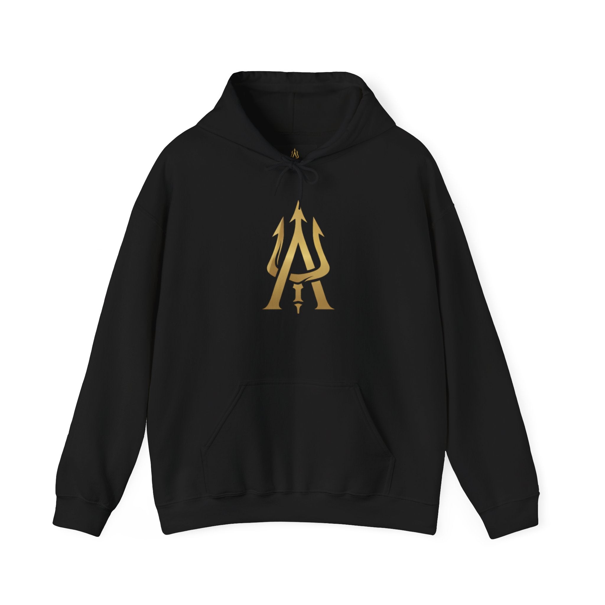 Apex Unity Gold Trident Hoodie — ApexUnity “Unity at the Top” Pullover