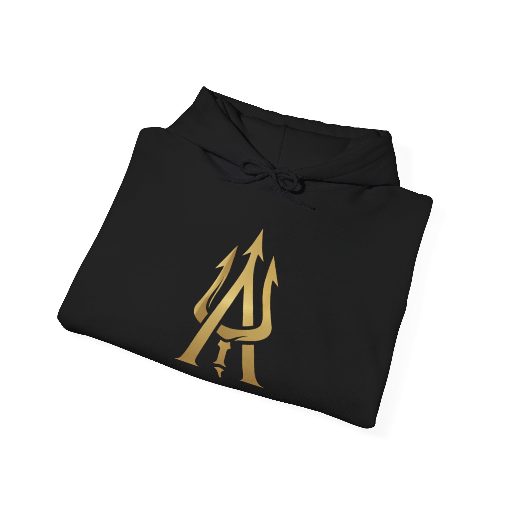 Apex Unity Gold Trident Hoodie — ApexUnity “Unity at the Top” Pullover